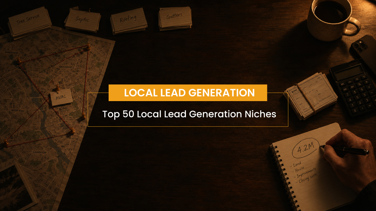 Top 50 Local Lead Generation Niches